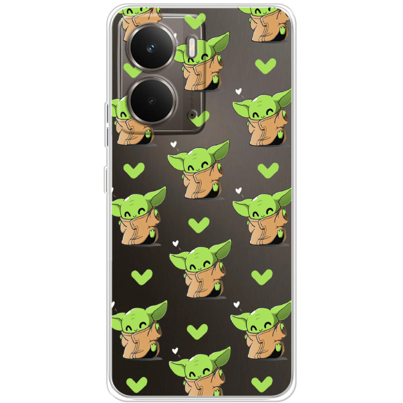 Прозорий чохол BoxFace Realme P3 Pattern Baby Yoda