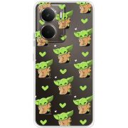 Прозорий чохол BoxFace Realme P3 Pattern Baby Yoda
