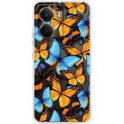 Прозорий чохол BoxFace Realme P3 Butterfly Morpho