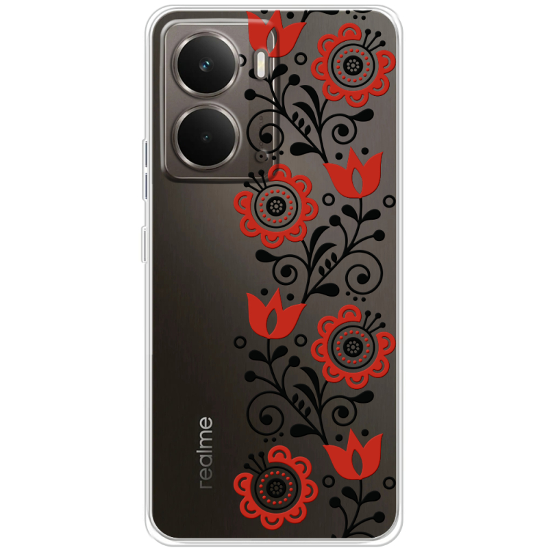 Прозорий чохол BoxFace Realme P3 Ethno Ornament