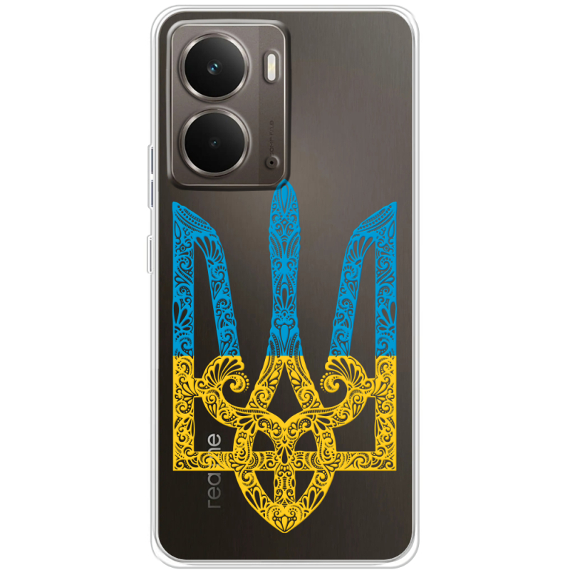 Прозорий чохол BoxFace Realme P3 Gold Trident