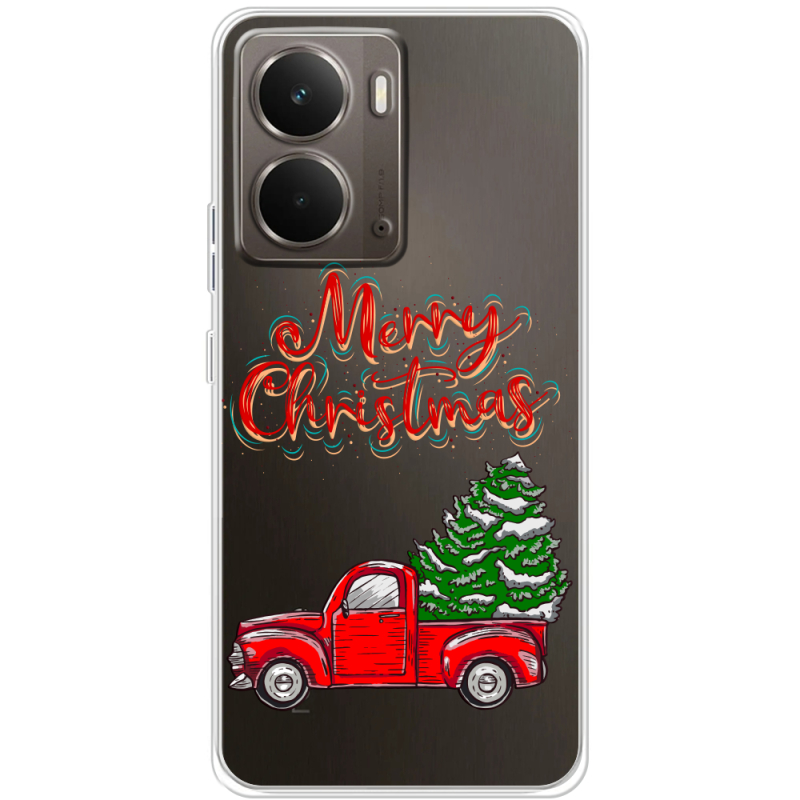 Прозорий чохол BoxFace Realme P3 Holiday Car