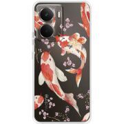 Прозорий чохол BoxFace Realme P3 Japanese Koi Fish