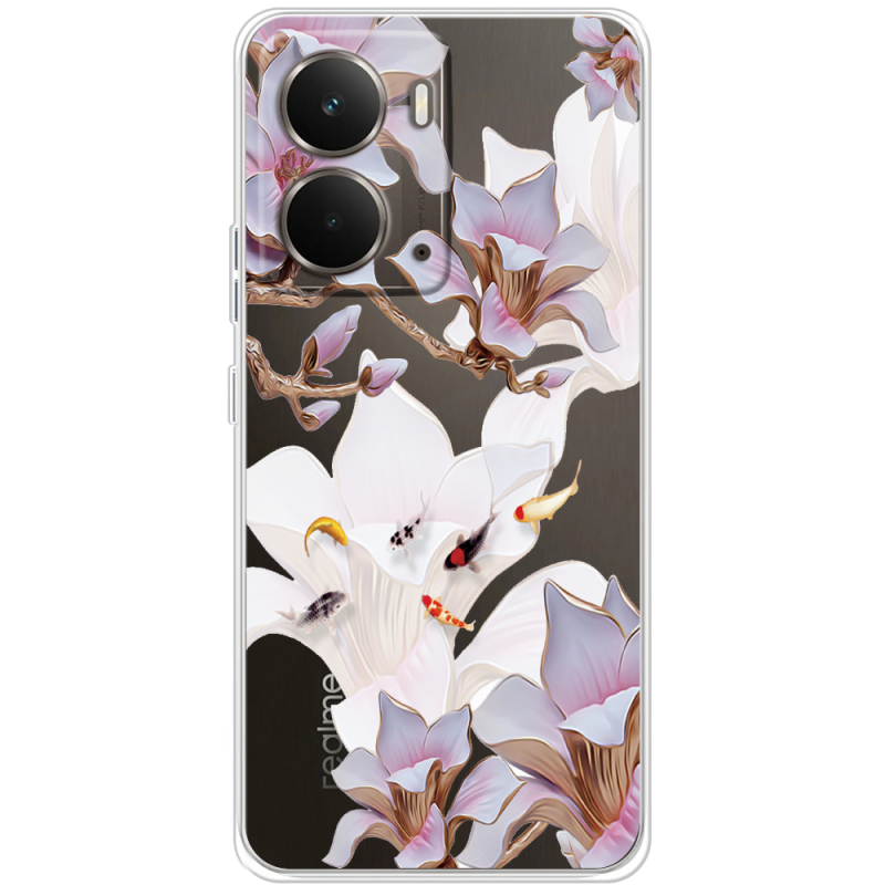 Прозорий чохол BoxFace Realme P3 Chinese Magnolia