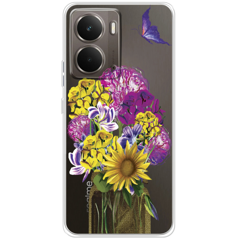 Прозорий чохол BoxFace Realme P3 My Bouquet