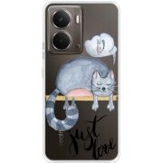 Прозорий чохол BoxFace Realme P3 Just Love