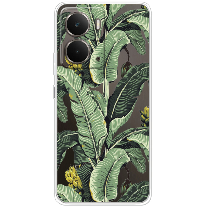 Прозорий чохол BoxFace Realme P3 Banana Leaves