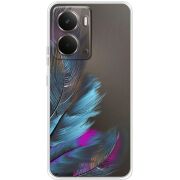 Прозорий чохол BoxFace Realme P3 Feathers