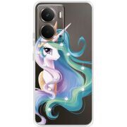 Чохол зі стразами Realme P3 Unicorn Queen