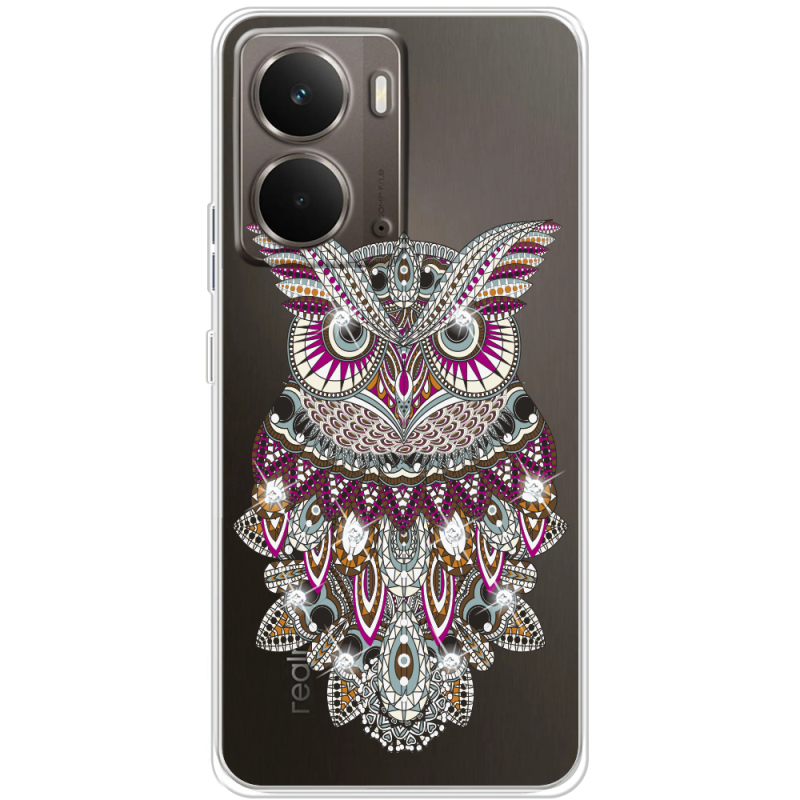 Чохол зі стразами Realme P3 Owl