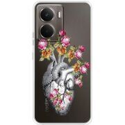 Чохол зі стразами Realme P3 Heart