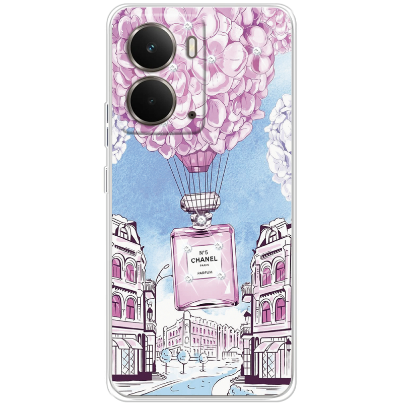 Чохол зі стразами Realme P3 Perfume bottle