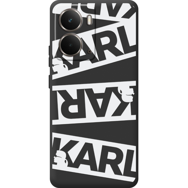 Чорний чохол BoxFace Realme P3 White Karl