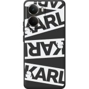 Чорний чохол BoxFace Realme P3 White Karl
