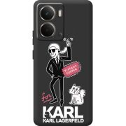 Чорний чохол BoxFace Realme P3 For Karl