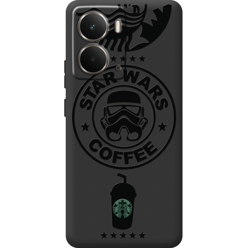 Чорний чохол BoxFace Realme P3 Dark Coffee