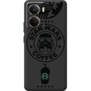 Чорний чохол BoxFace Realme P3 Dark Coffee