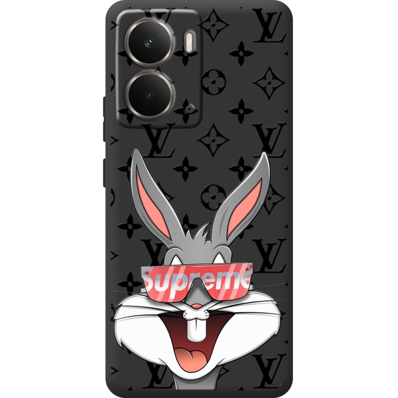 Чорний чохол BoxFace Realme P3 looney bunny