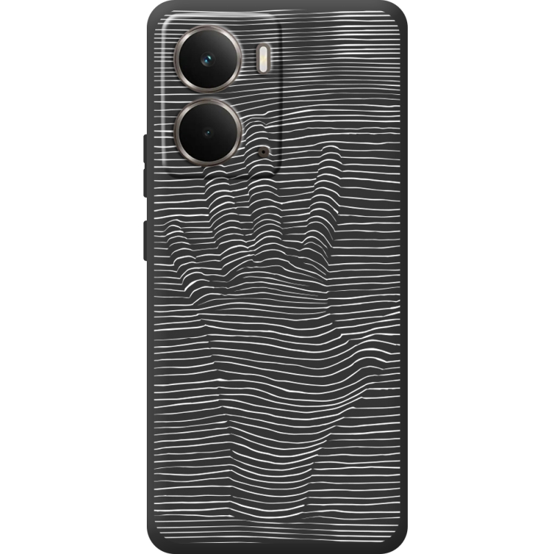 Чорний чохол BoxFace Realme P3 Optical Hand