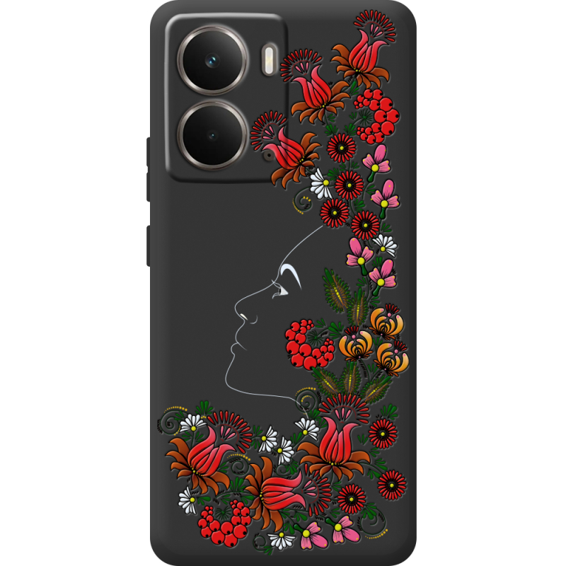Чорний чохол BoxFace Realme P3 3D Ukrainian Muse