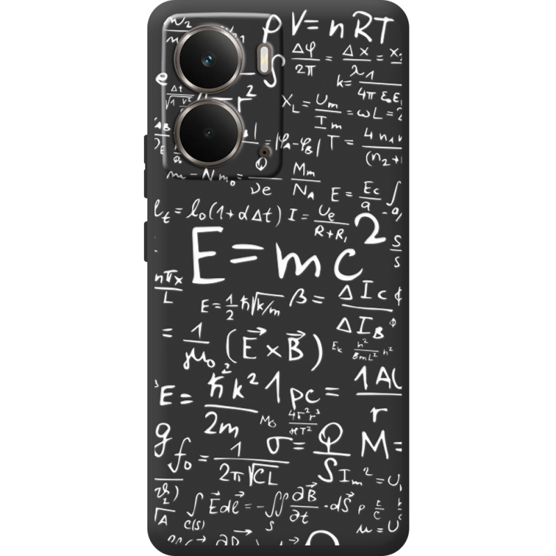 Чорний чохол BoxFace Realme P3 E=mc2