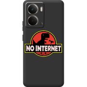 Чорний чохол BoxFace Realme P3 No Internet