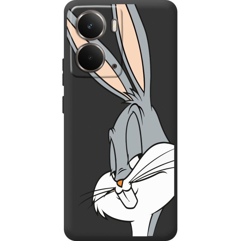 Чорний чохол BoxFace Realme P3 Lucky Rabbit