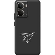 Чорний чохол BoxFace Realme P3 Paper Plane