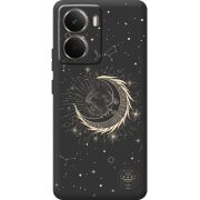 Чорний чохол BoxFace Realme P3 Moon