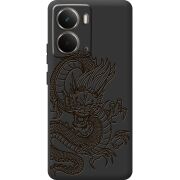 Чорний чохол BoxFace Realme P3 Chinese Dragon