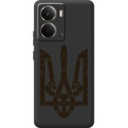 Чорний чохол BoxFace Realme P3 Ukrainian Trident
