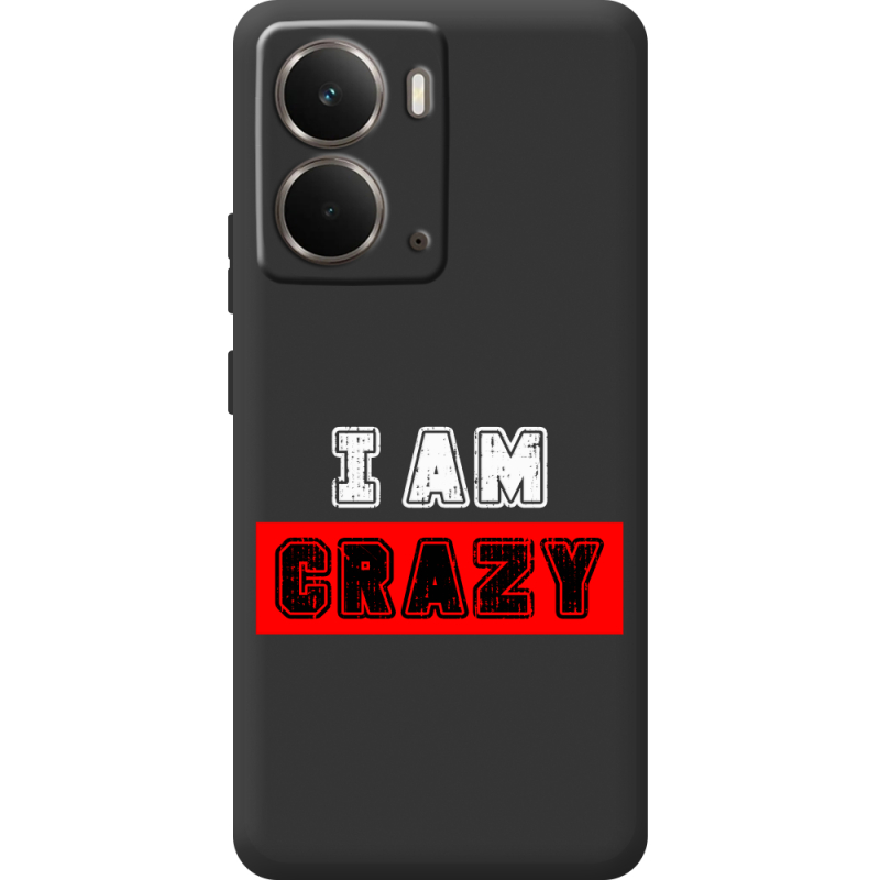 Чорний чохол BoxFace Realme P3 I'm Crazy