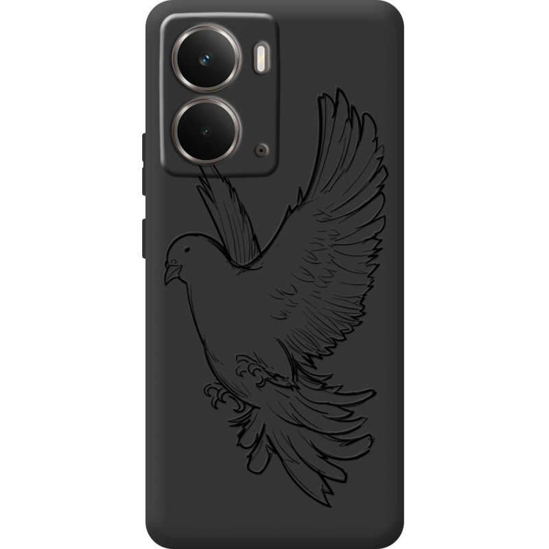 Чорний чохол BoxFace Realme P3 Dove