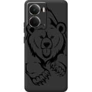 Чорний чохол BoxFace Realme P3 Grizzly Bear