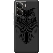 Чорний чохол BoxFace Realme P3 Owl