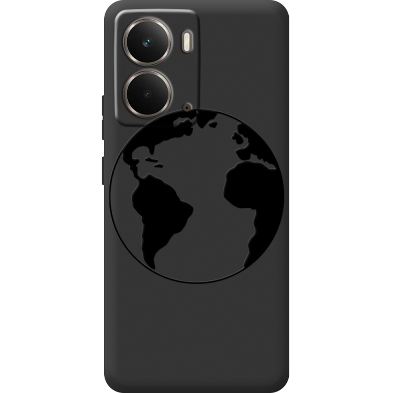 Чорний чохол BoxFace Realme P3 Earth