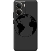 Чорний чохол BoxFace Realme P3 Earth