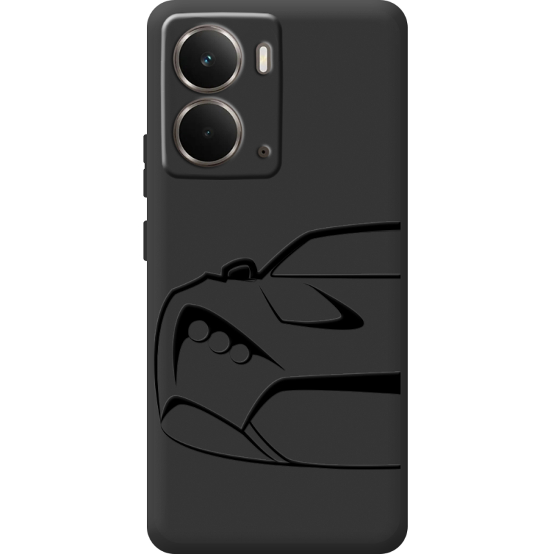 Чорний чохол BoxFace Realme P3 Sportcar