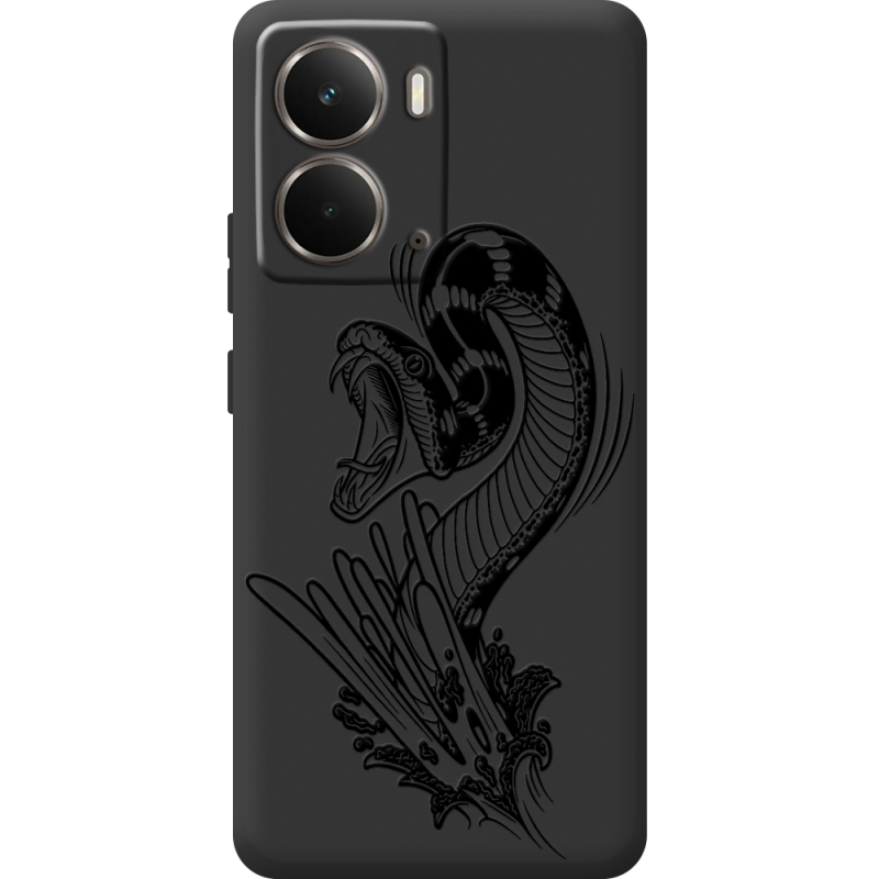 Чорний чохол BoxFace Realme P3 Snake