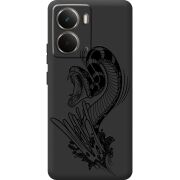 Чорний чохол BoxFace Realme P3 Snake