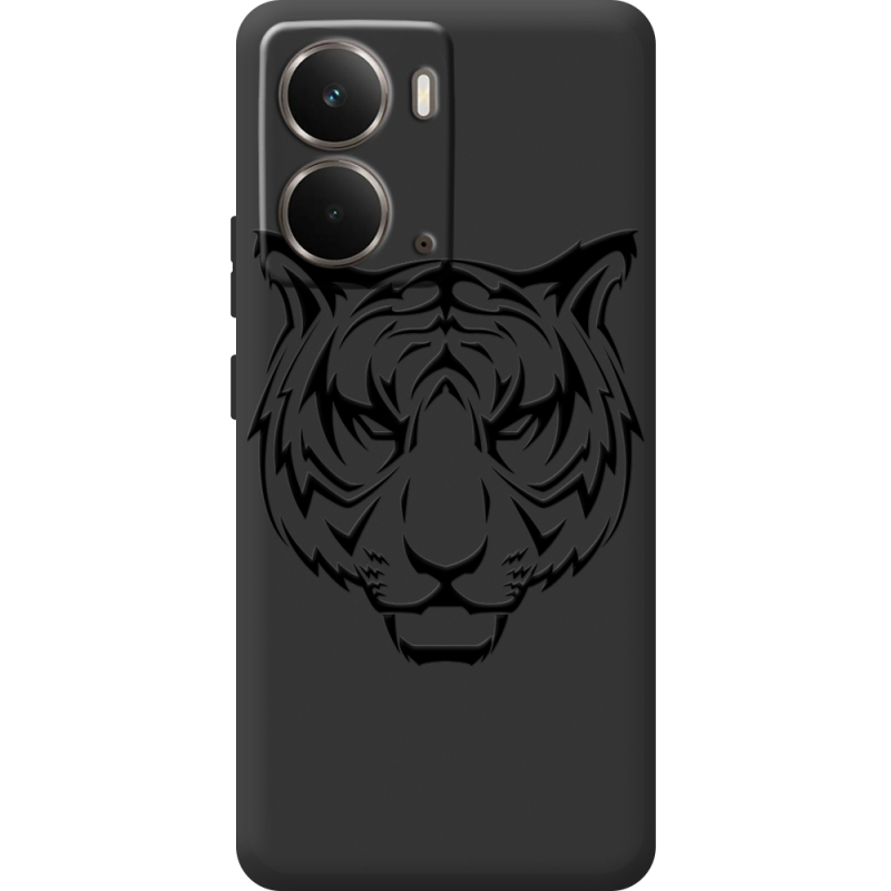 Чорний чохол BoxFace Realme P3 Tiger
