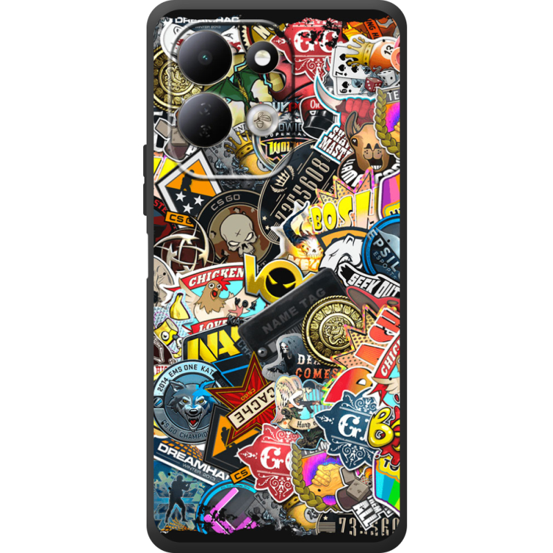 Чохол BoxFace Xiaomi Redmi 17 CS:Go Stickerbombing