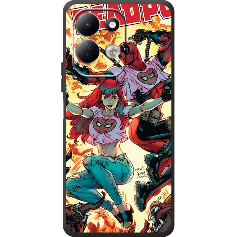 Чохол BoxFace Xiaomi Redmi 17 Deadpool and Mary Jane