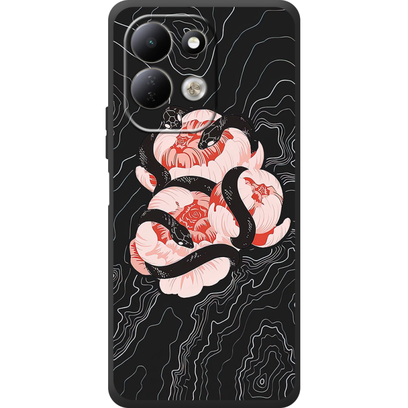 Чохол BoxFace Xiaomi Redmi 17 Snake Rose