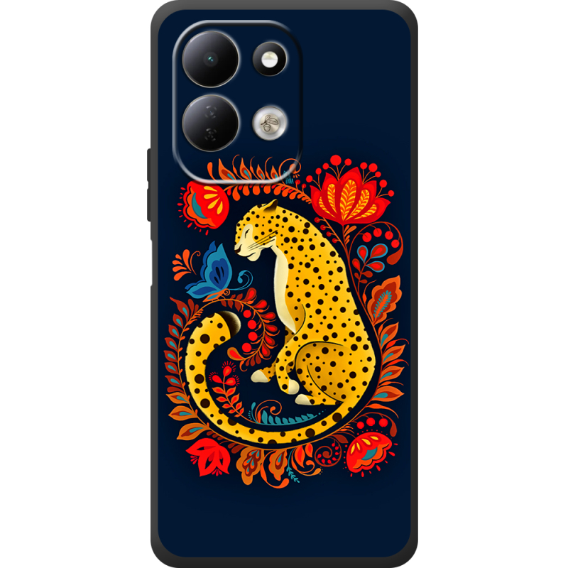Чохол BoxFace Xiaomi Redmi 17 Petrykivka Leopard