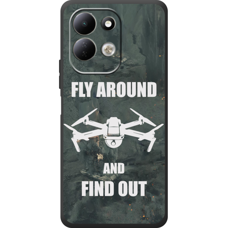 Чохол BoxFace Xiaomi Redmi 17 Дрон Fly Around