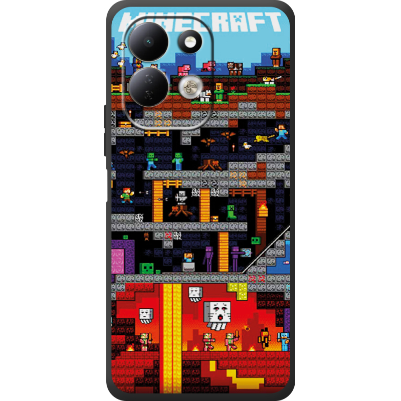 Чохол BoxFace Xiaomi Redmi 17 Minecraft Lode Runner