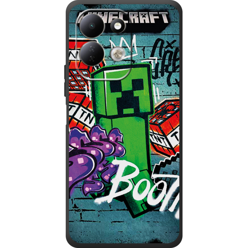 Чохол BoxFace Xiaomi Redmi 17 Minecraft Graffiti
