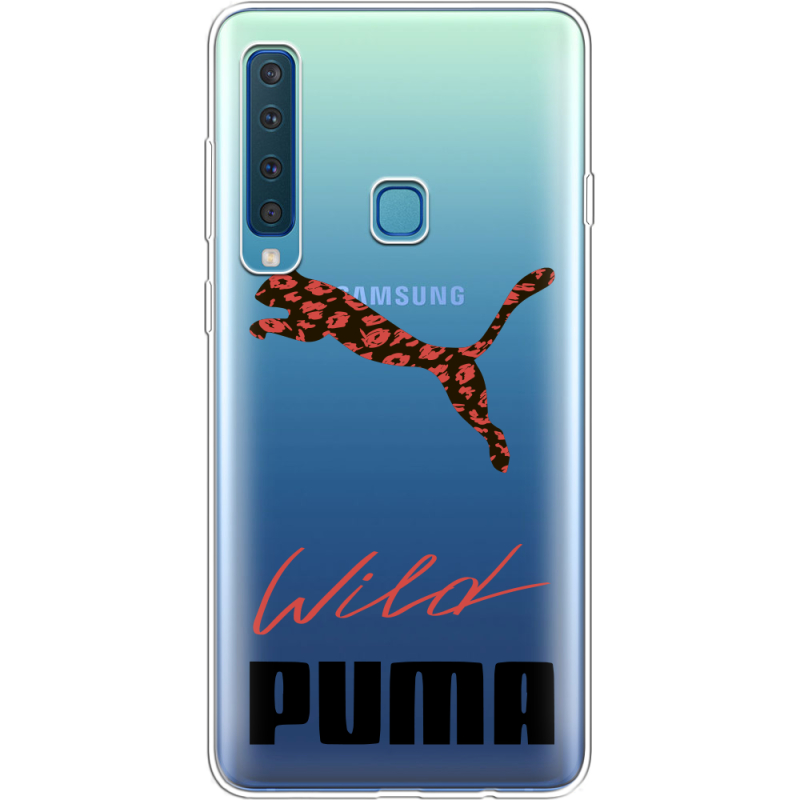 Прозрачный чехол Uprint Samsung A920 Galaxy A9 2018 Wild Cat