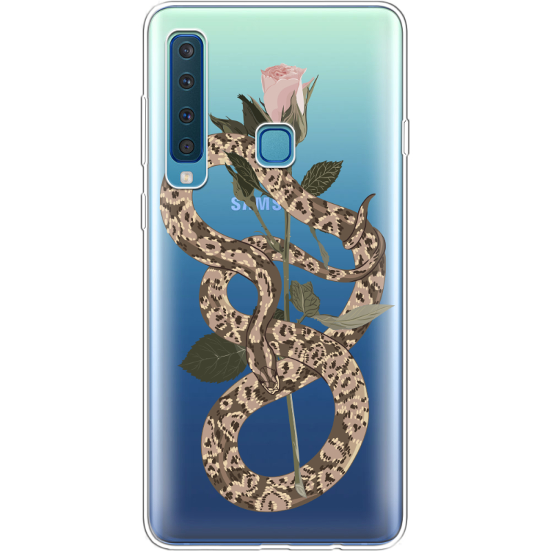 Прозрачный чехол Uprint Samsung A920 Galaxy A9 2018 Glamor Snake